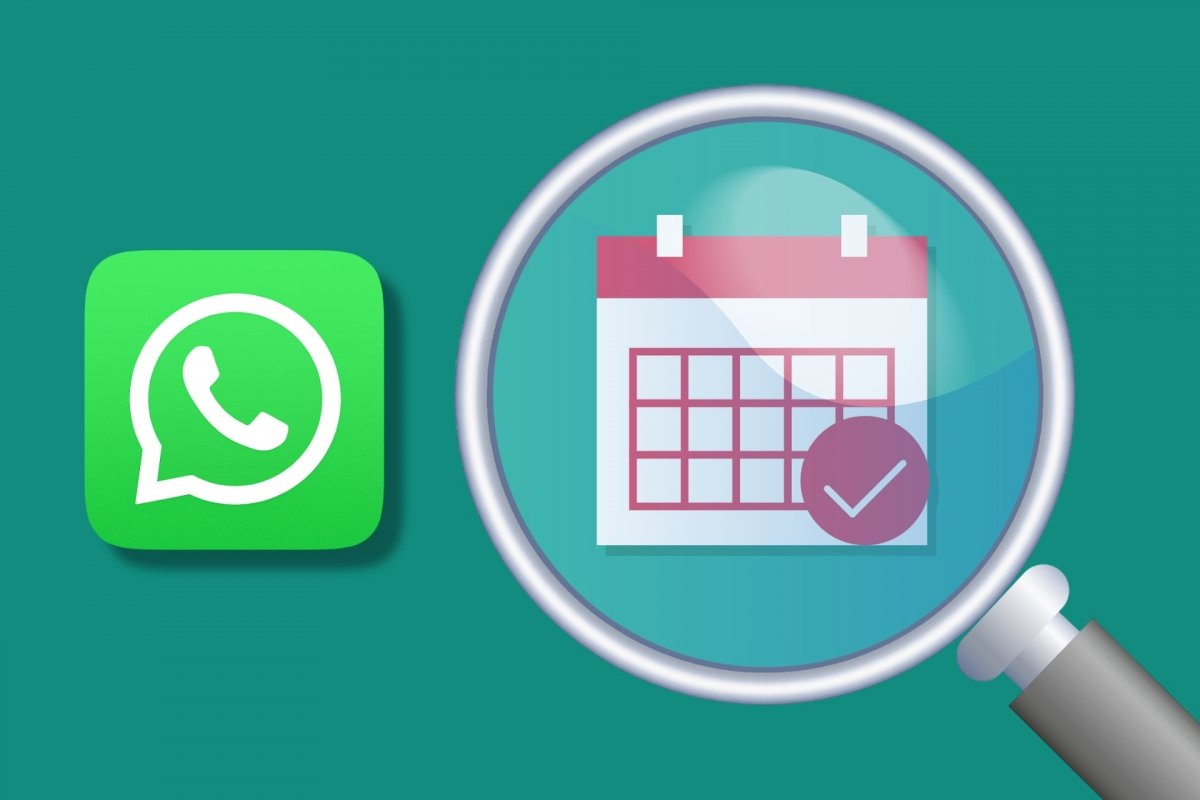 Buscar mensajes de WhatsApp por fecha