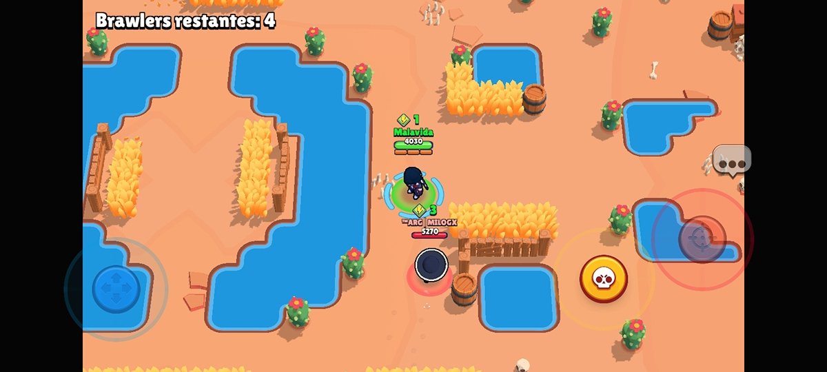 Cada mapa de Brawl Stars está repleto de elementos estratégicos, como muchos o zonas acuáticas