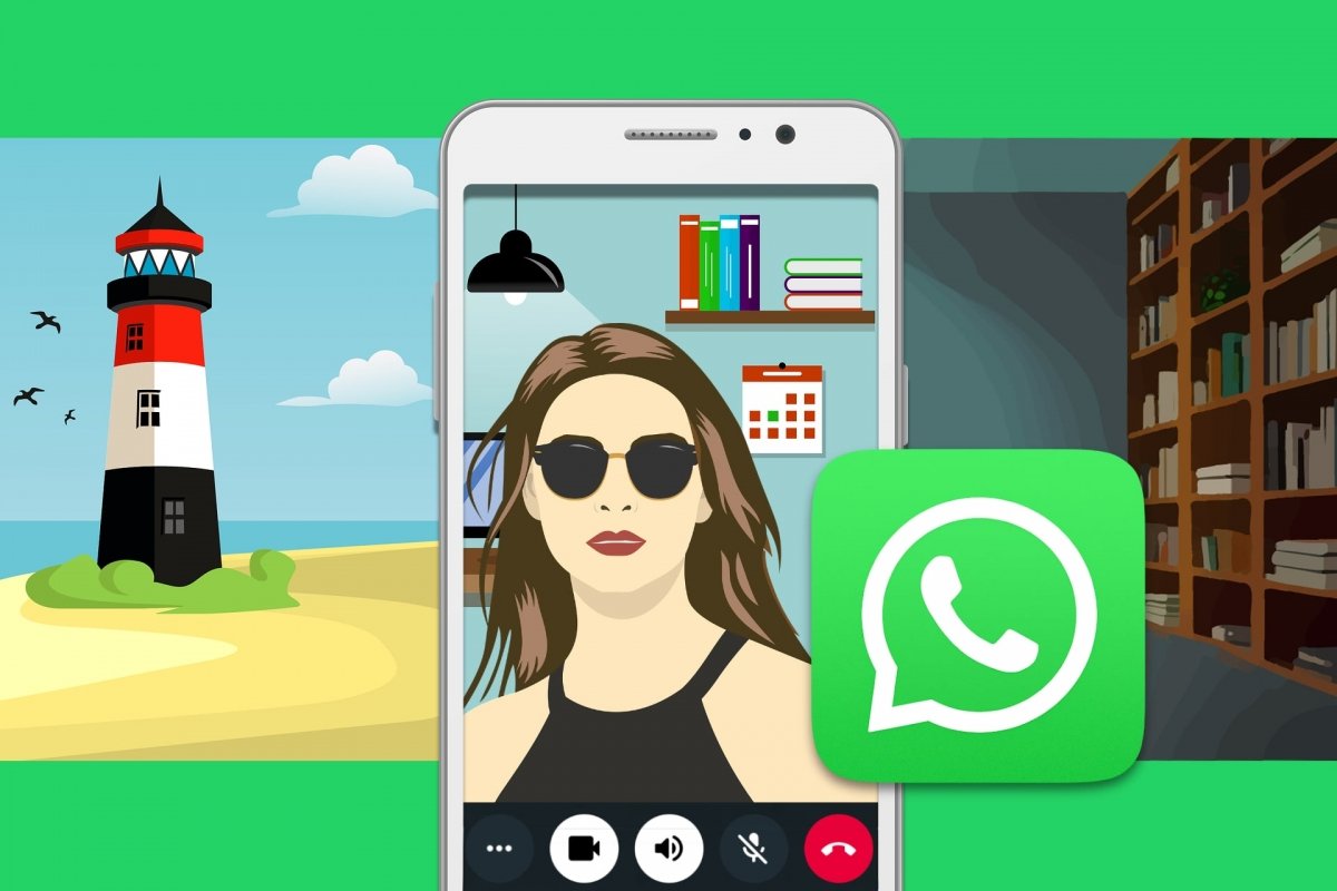 Cambiar el fondo de una videollamada de WhatsApp