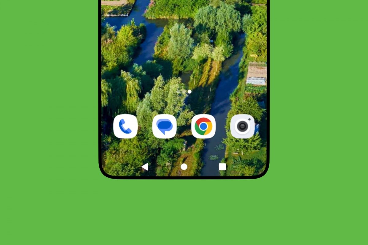 Cambiar el orden de los iconos de la barra de navegación en Android