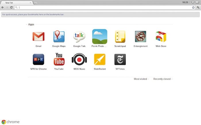 Chromebook detalle Nube