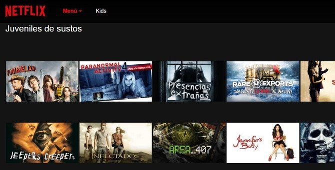Cine de sustos para jóvenes en el catálogo de Netflix España