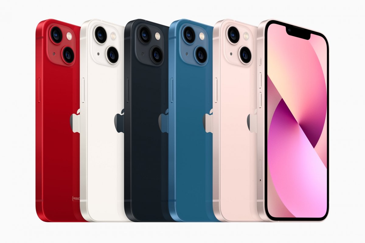 Colores del iPhone 13 y iPhone 13 Mini