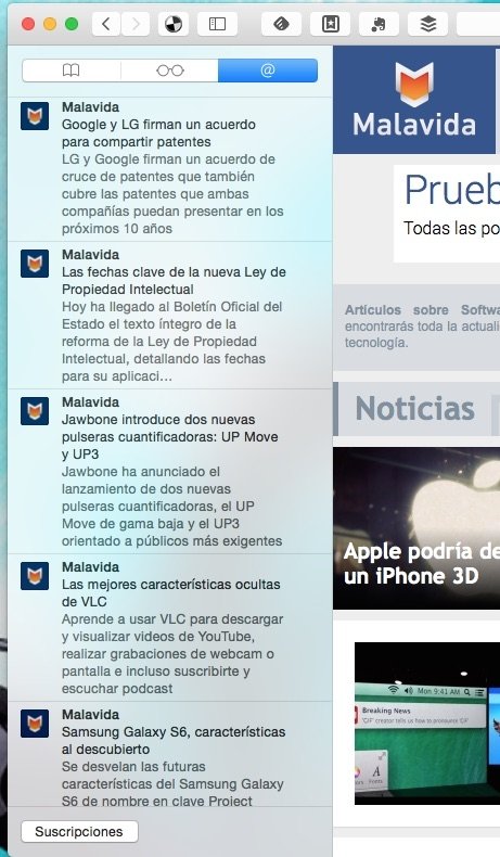 Cómo añadir RSS en Safari - imagen 4