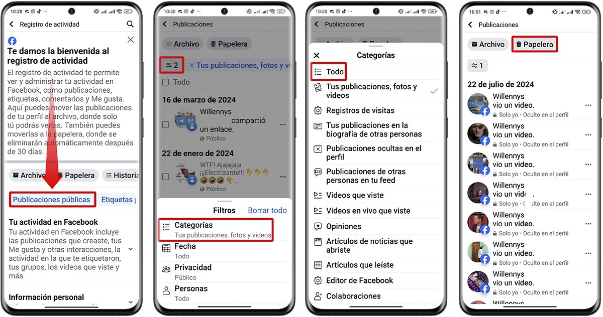 Cómo borrar todas tus publicaciones de Facebook a la vez