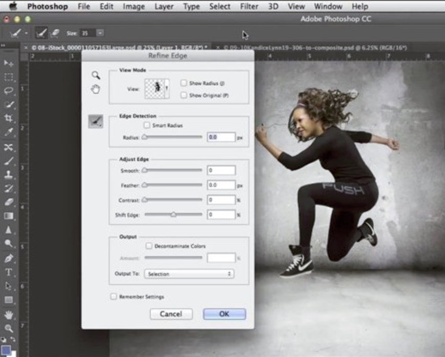 Cómo colocar un sujeto de una imagen en un fondo nuevo con Photoshop CC