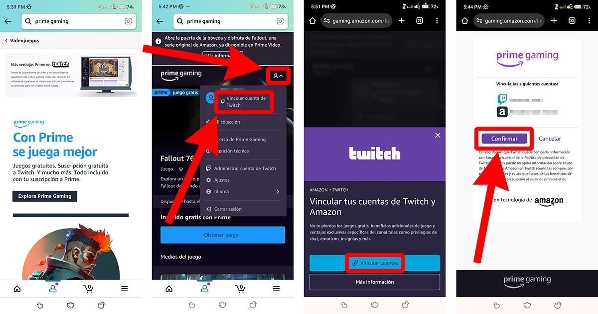 Cómo conectar tu cuenta de Amazon Prime a Twitch