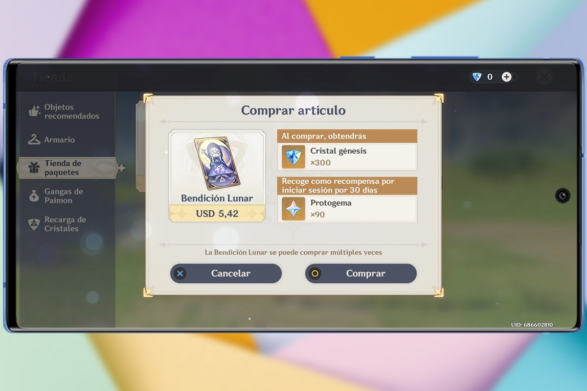Cómo conseguir protogemas gratis en Genshin Impact - Compras en la tienda