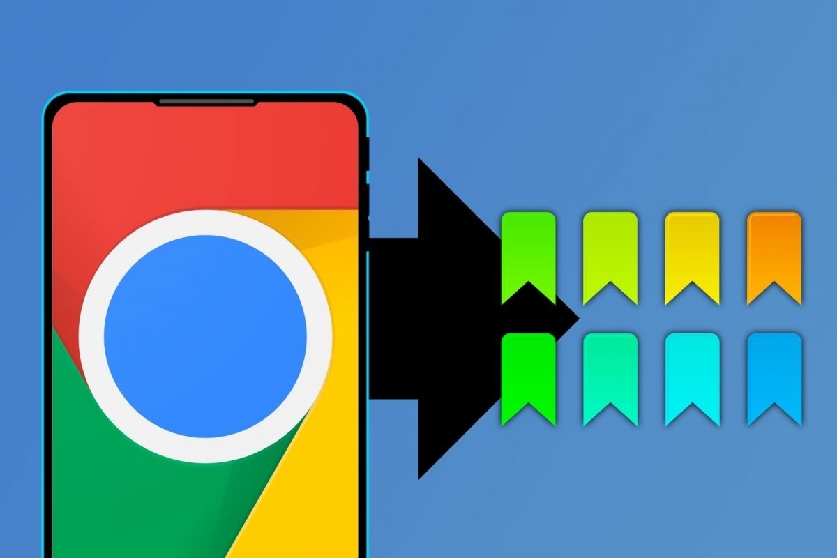 How to export and save Chrome bookmarks on mobile