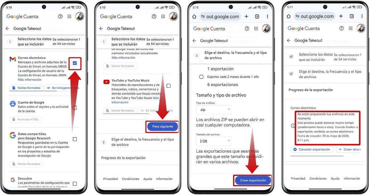 Cómo hacer una copia de seguridad de Gmail