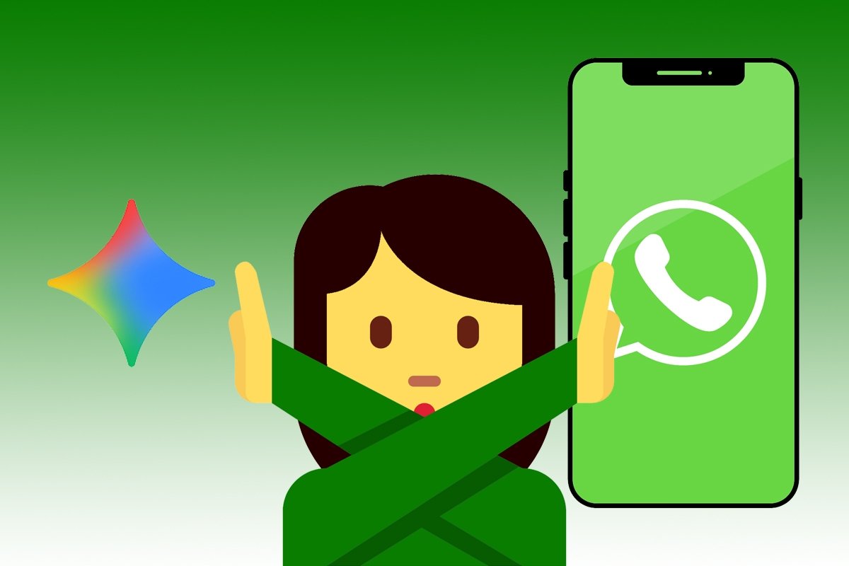 Cómo impedir que Gemini lea tus mensajes de WhatsApp
