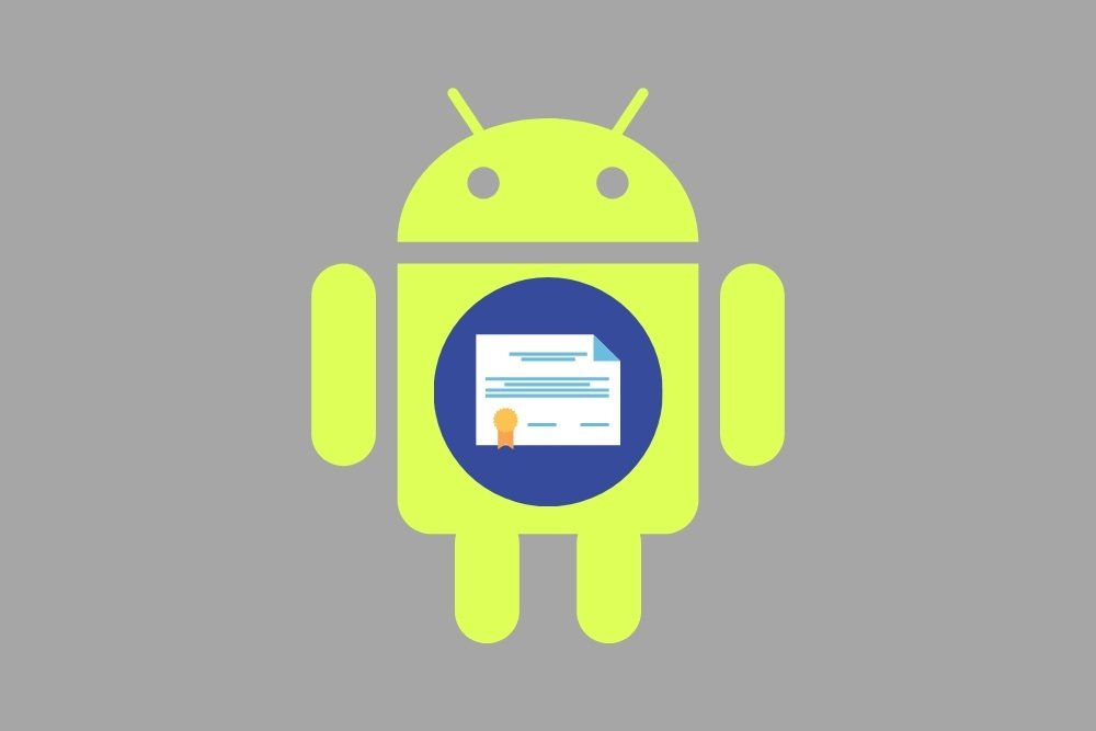 Cómo instalar un certificado digital en Android