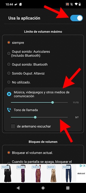 Cómo limitar el volumen de tu móvil Android con una app