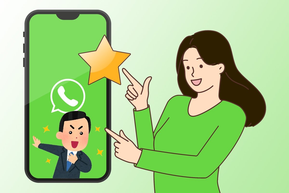 Cómo marcar un contacto o grupo de WhatsApp como favorito