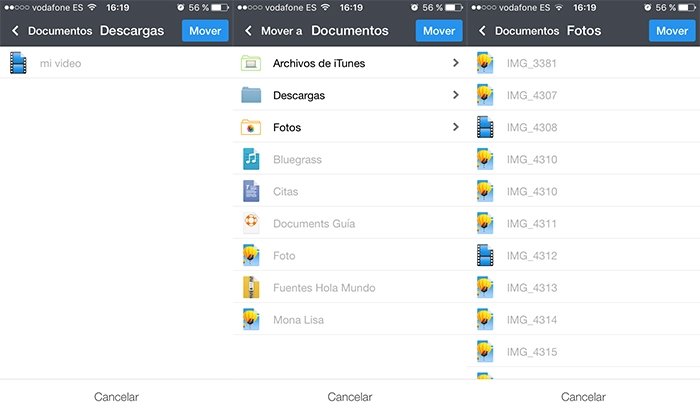 Cómo mover a fotos el vídeo descargado de Instagram