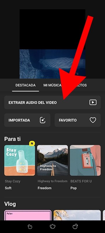 Cómo poner música de YouTube a un vídeo de InShot