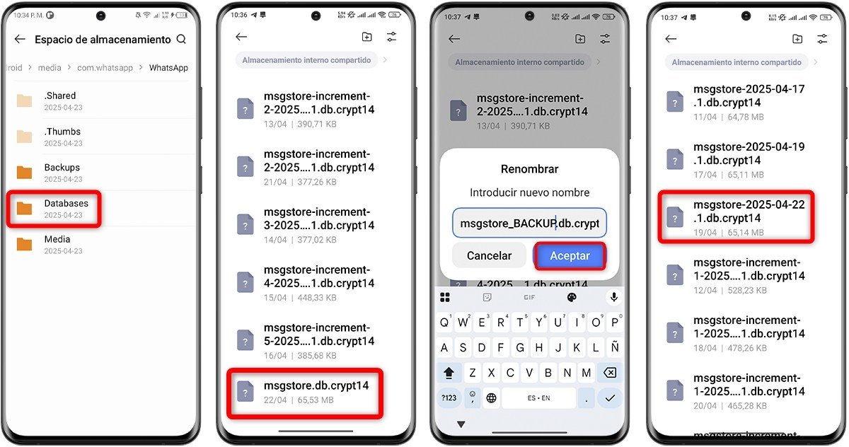 Cómo recuperar stickers de WhatsApp desde carpetas
