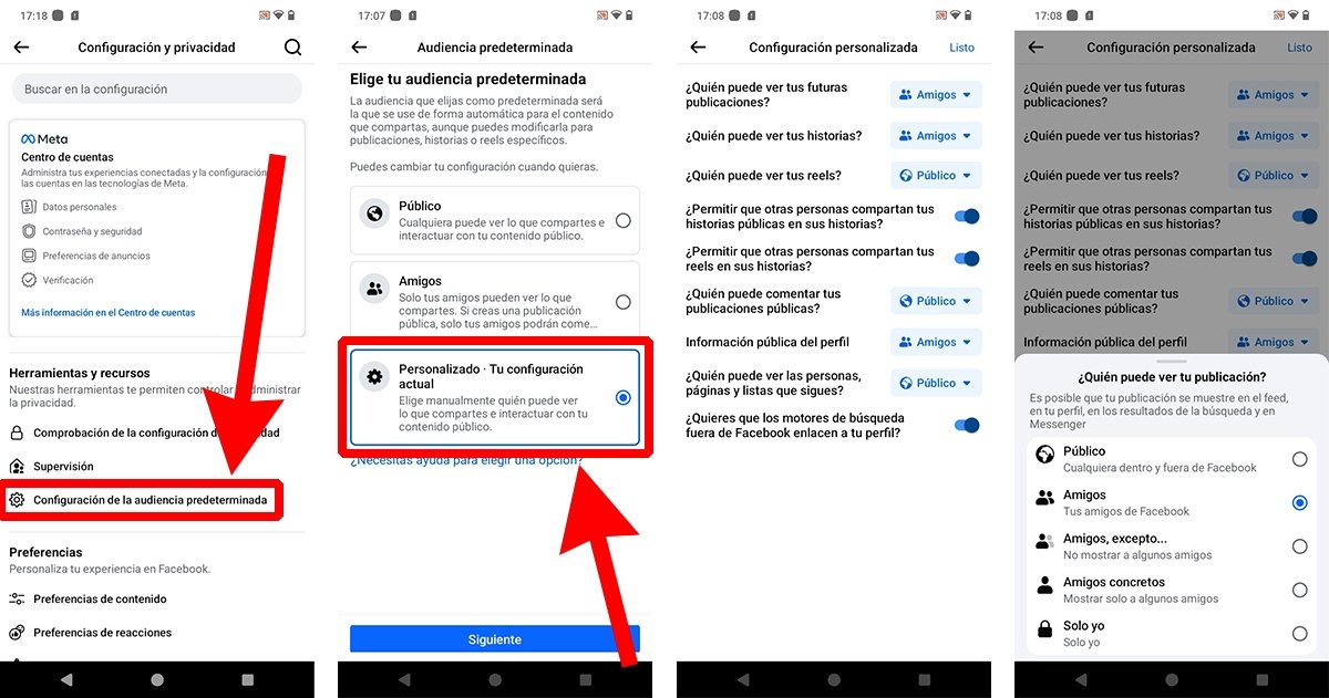 Cómo restringir o limitar quién puede ver tus publicaciones de Facebook