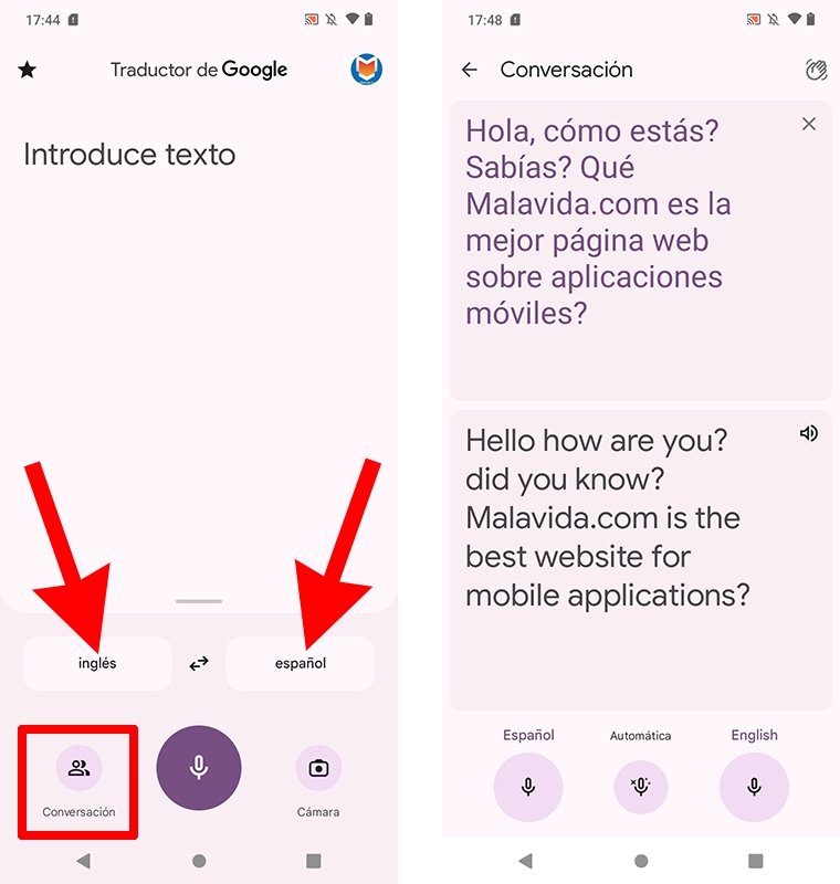 Cómo traducir una conversación simultáneamente con tu móvil Android