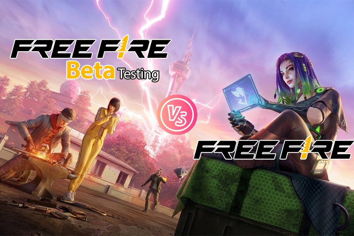 Comparación FF Beta Testing vs Free Fire global