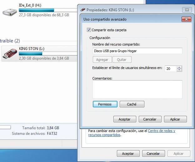 Compartir recursos