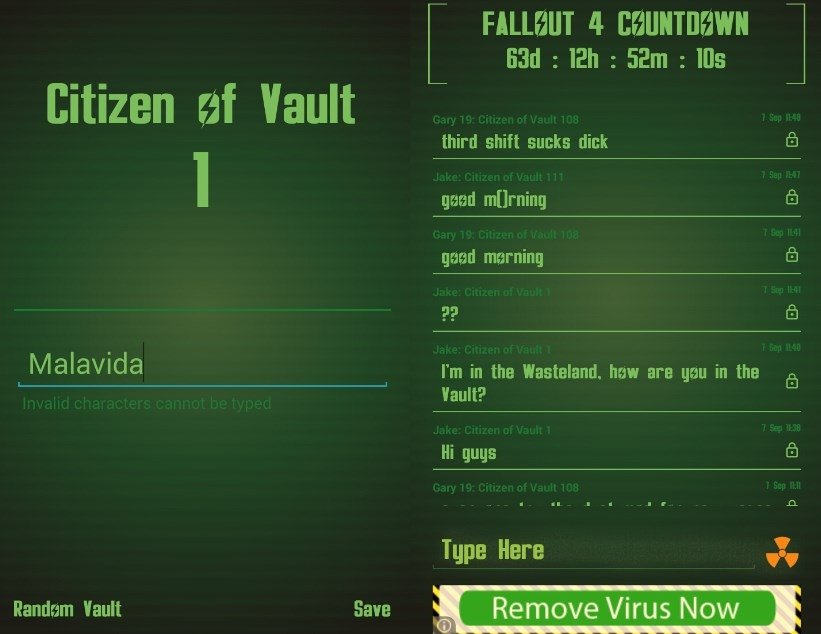 Comprueba cuánto falta hasta el lanzamiento de Fallout 4 t chatea con otros jugadores