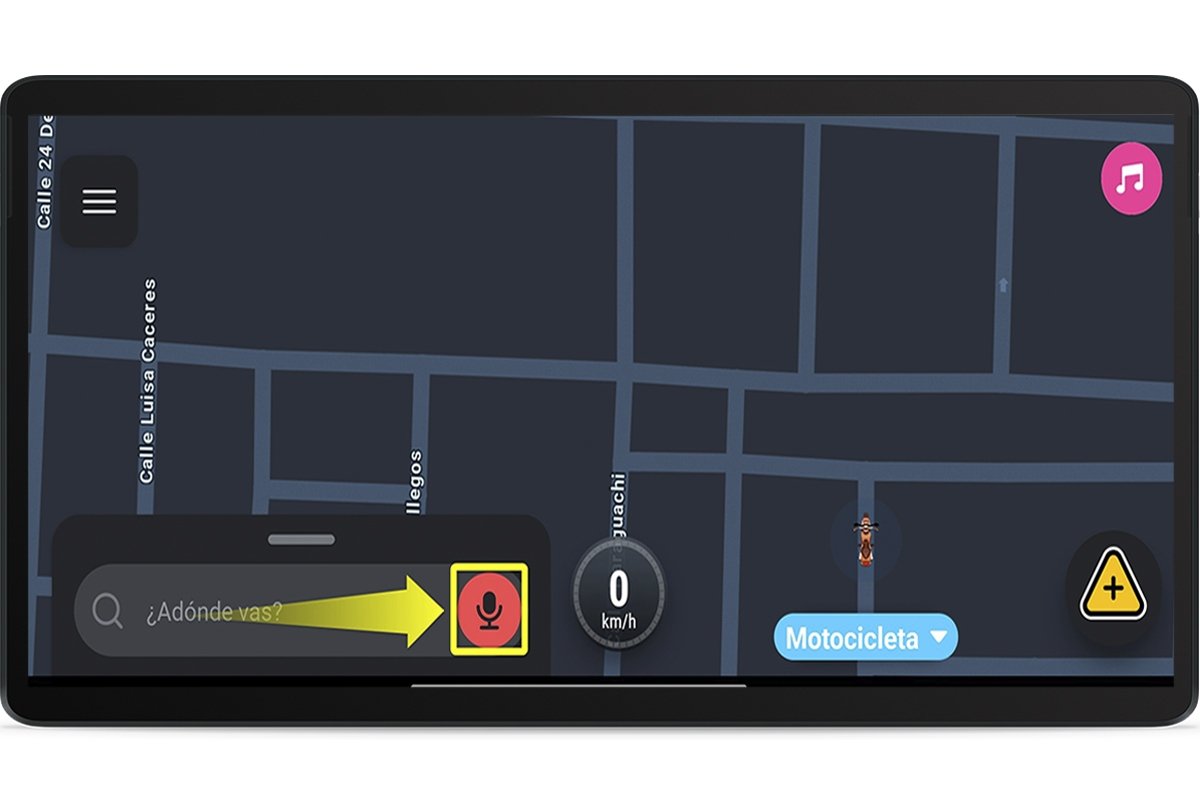 Configura tu destino o ruta en Waze desde Android Auto