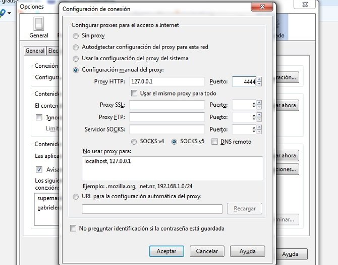 Configuración de Firefox para I2P