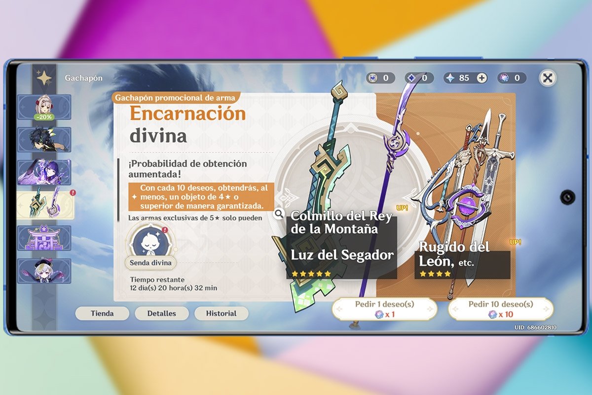 Consejos para gastar protogemas de Genshin Impact - Evita banners de armas
