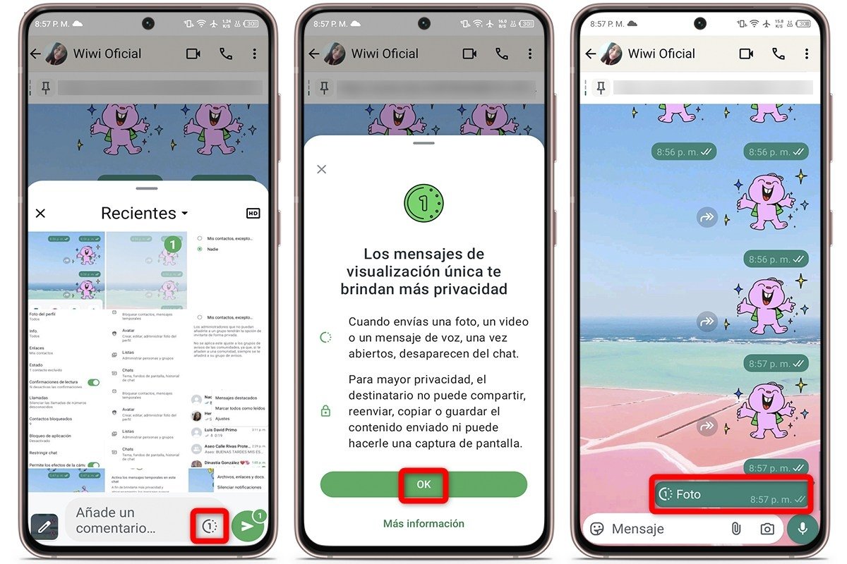 Consejos para proteger tu privacidad en WhatsApp - Activa los mensajes que desaparecen