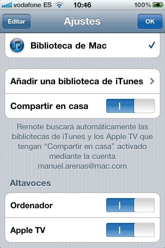 Control remoto smartphones 8