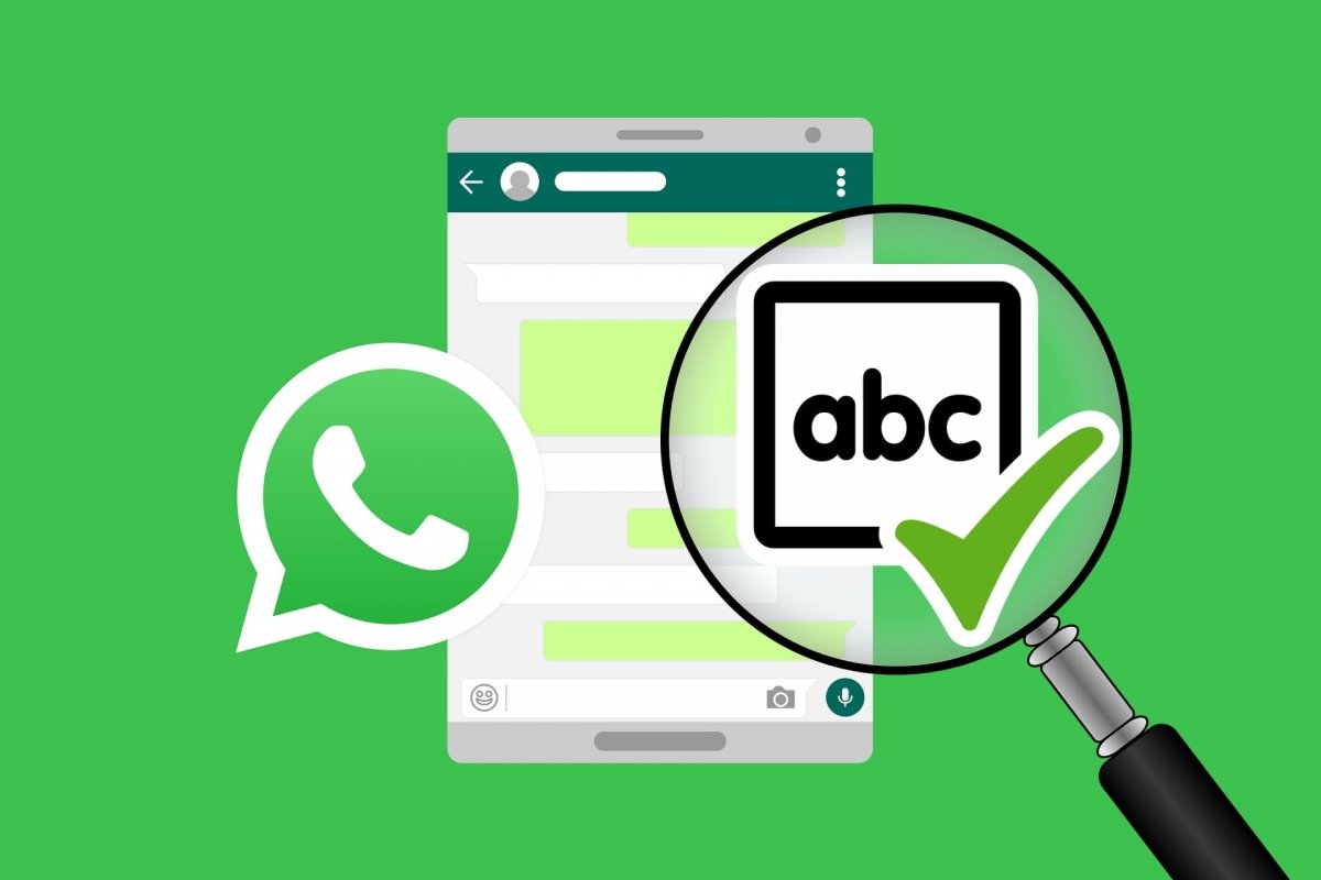 Corrector ortográfico de WhatsApp