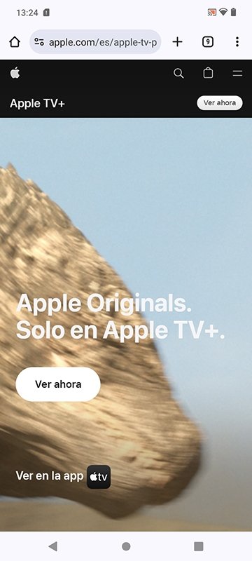 Crea una cuenta en Apple TV+