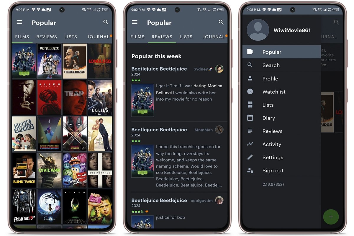 Crea y comparte tu diario de cine con Letterboxd