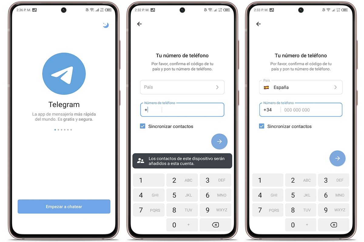 Crear cuenta de Telegram sin número de teléfono es posible