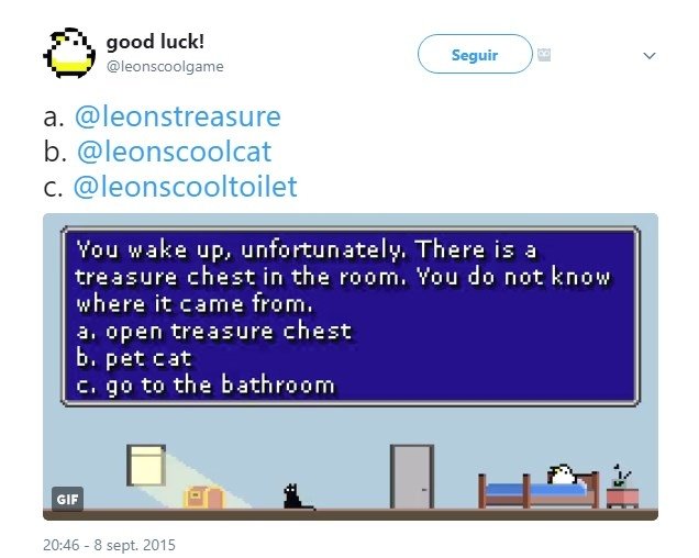 Decide qué hacer con el cofre del tesoro
