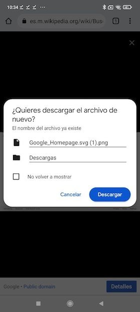 Descargar un archivo en una ubicación personalizada