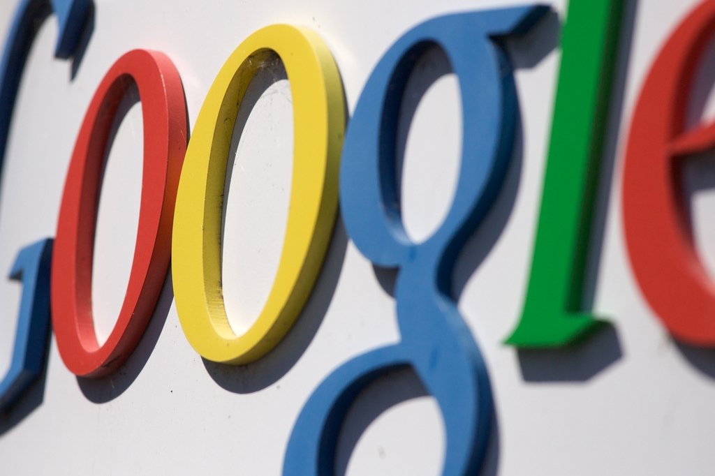 Detalle de un logo de Google
