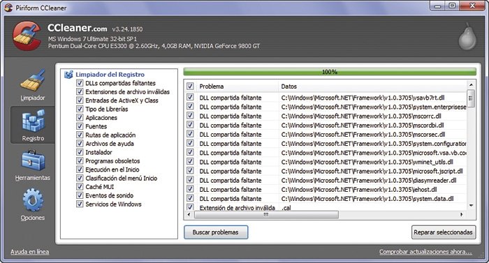 diez fallos más habituales del PC 2