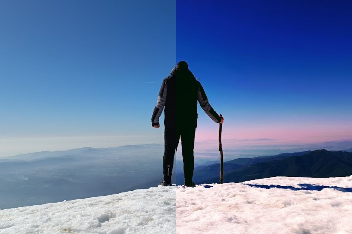 Diferencias entre una foto sin editar y una editada