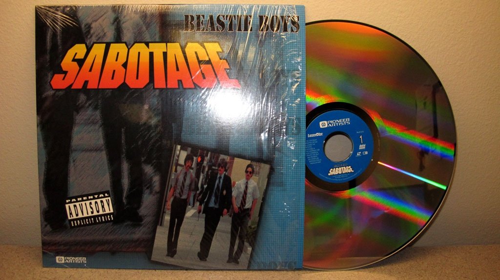 Disco de los Beastie Boys en versión LD