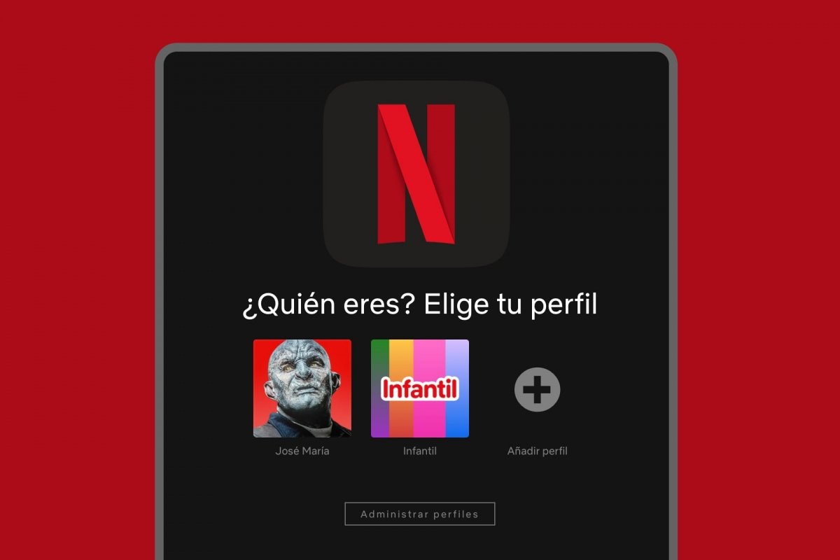 Dispositivos conectados a una cuenta de Netflix