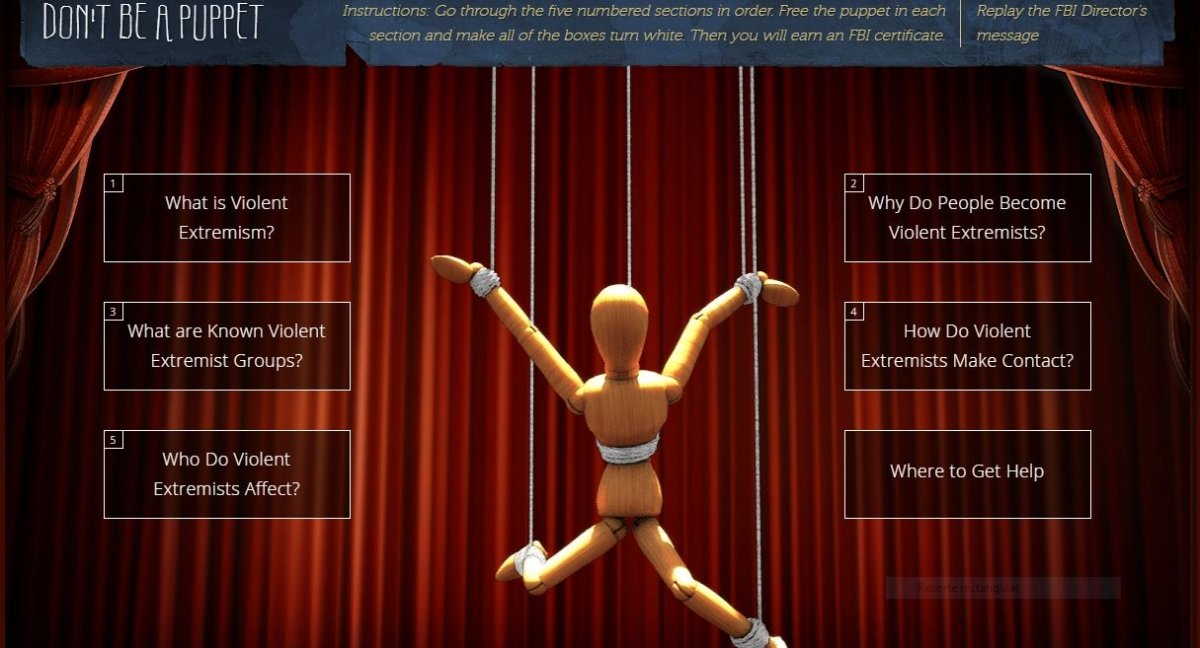 Don't Be a Puppet es totalmente interactiva
