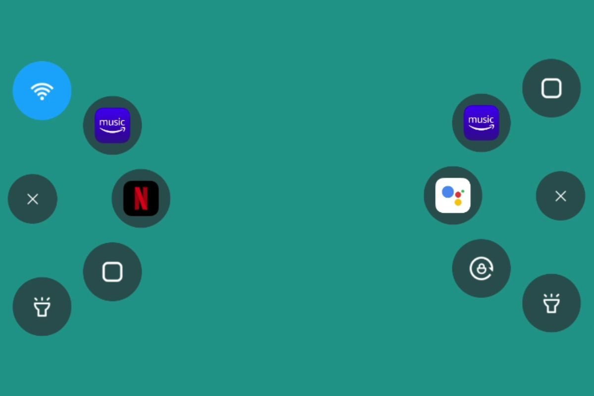 Dos combinaciones diferentes de la bola flotante de Xiaomi