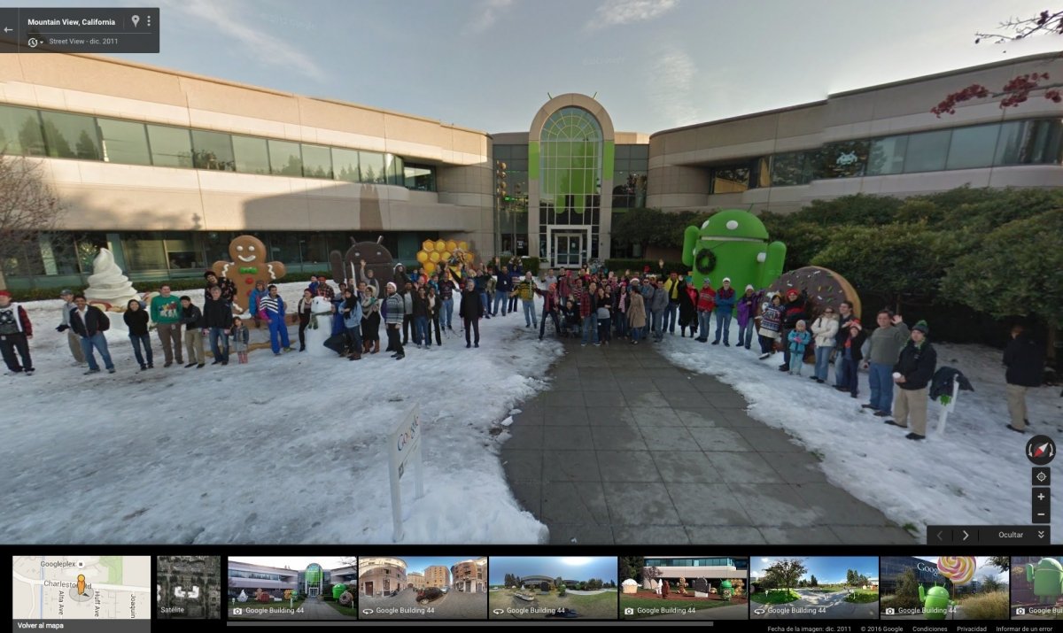 Edificio 44, oficinas de los desarrolladores de Android