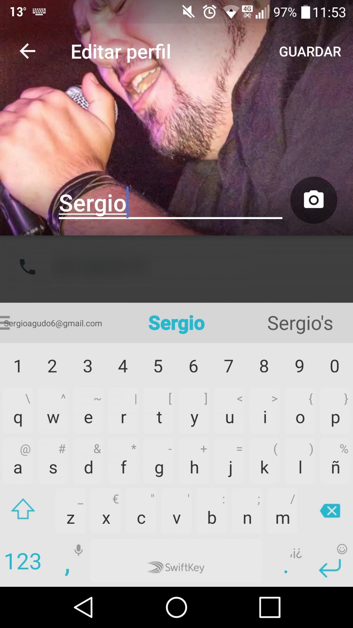 Editar el perfil de Google Allo
