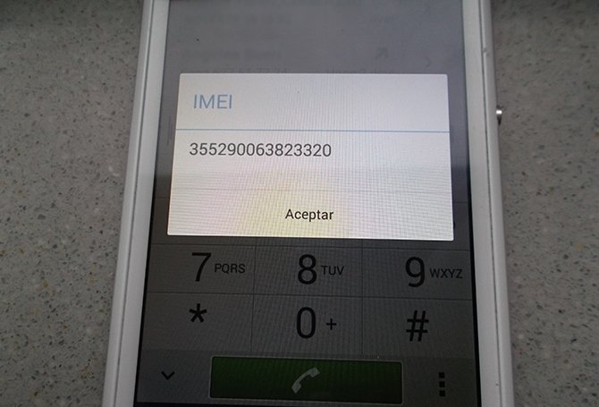 Ejemplo de qué pasa cuando introducimos uno de los códigos secretos