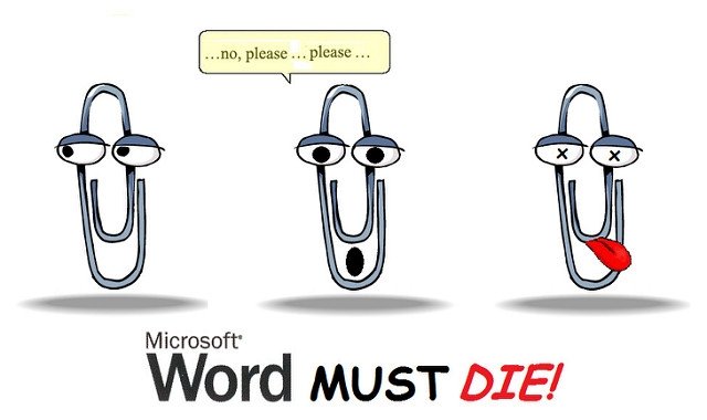 El asistente personal Clippy