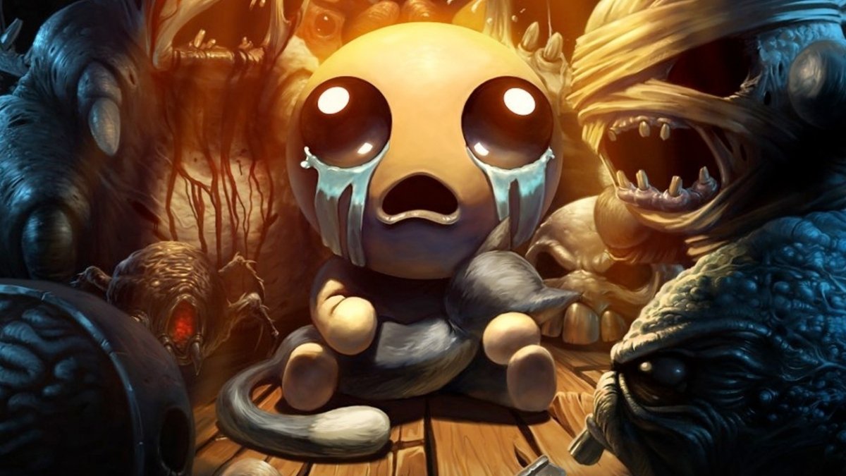 El temeroso protagonista de The Binding of Isaac