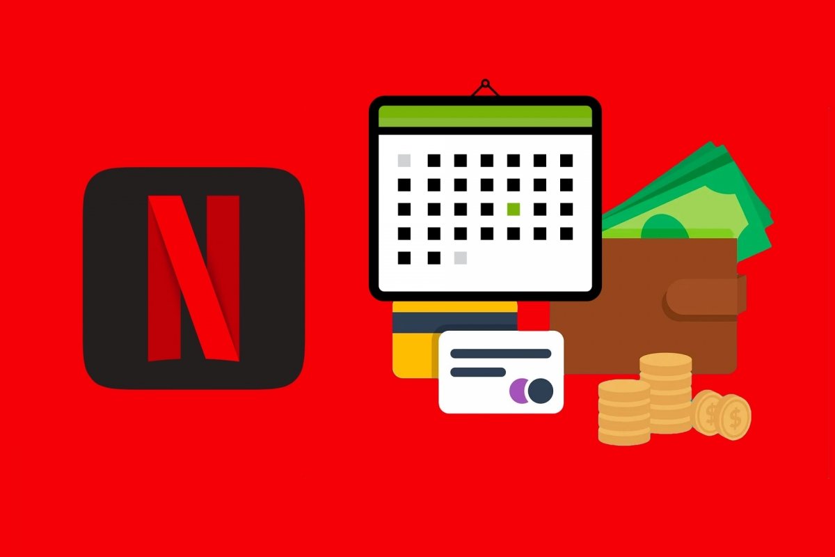 Elegir día del mes para pagar Netflix